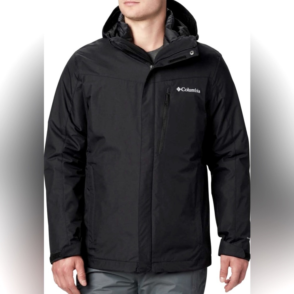 Columbia whirlybird IV interchange Hooded Jacket Men’s Large  (outer layer only)